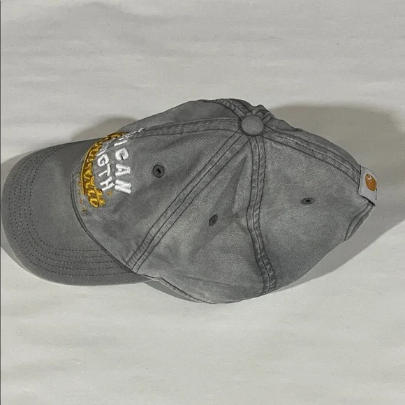 Carhartt Lot of Two Men's Gray Caps with Yellow Embroidery - Picture 3 of 15
